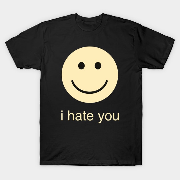 Happy Hatred T-Shirt by FolkBloke